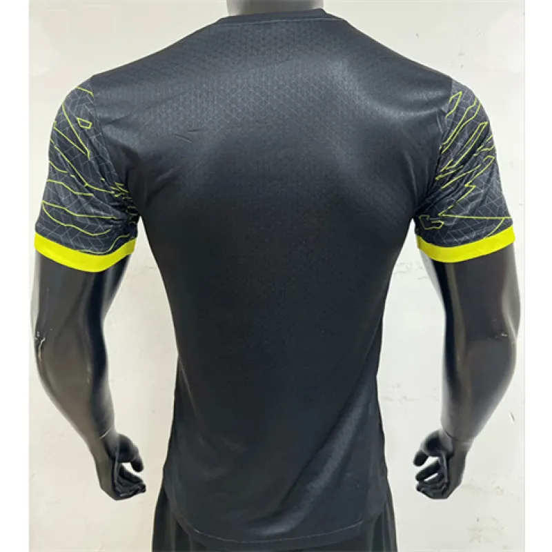 Borussia Dortmund 2024/25 Spielerversion Trikot, schwarz
