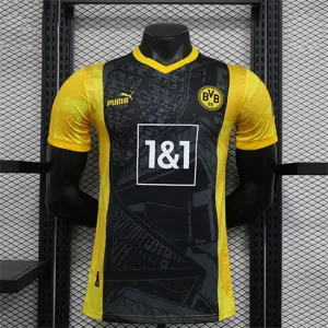 Borussia Dortmund Spielerversion 2024/25 schwarzes Trikot