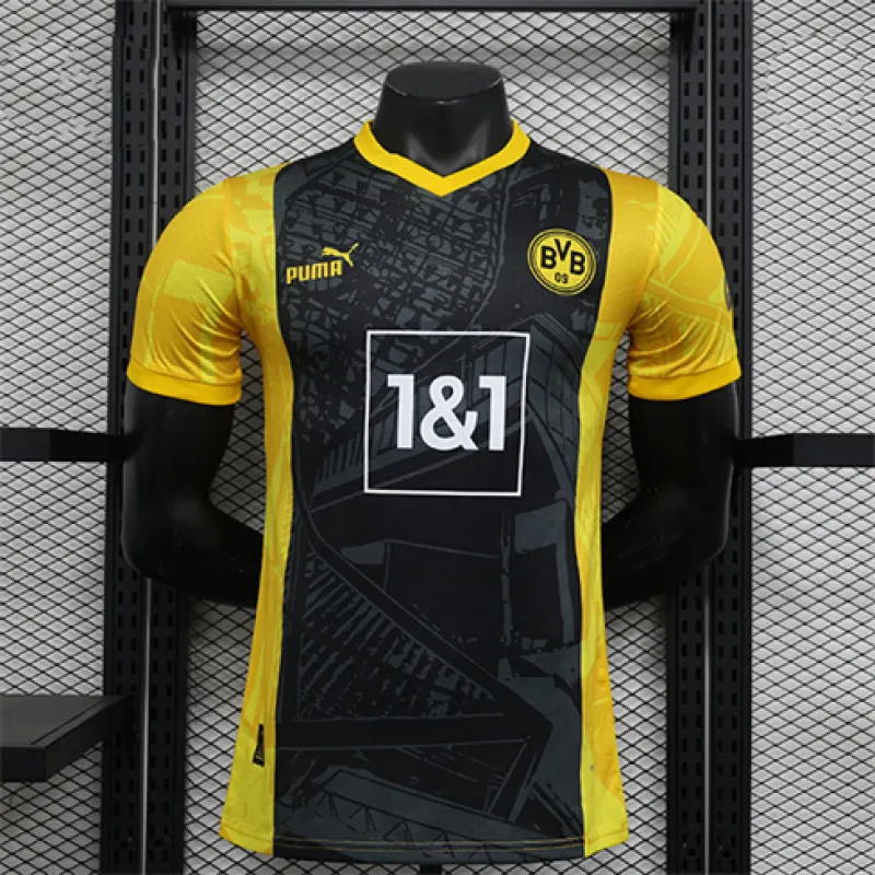 Borussia Dortmund player version 2024/25 black jersey