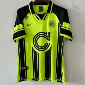 Borussia Dortmund retro 1995 home jersey, green