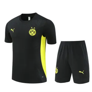 Borussia Dortmund Trainings - Trikot + Shorts 2024/25, schwarz