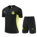 Borussia Dortmund maglia d'allenamento + shorts 2024/25, nero