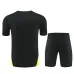 Borussia Dortmund maglia d'allenamento + shorts 2024/25, nero