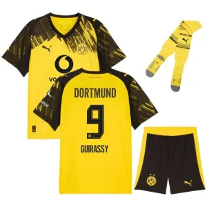 Dortmund GUIRASSY Kinder Set Trikot 2025/26 Heim - Gelb