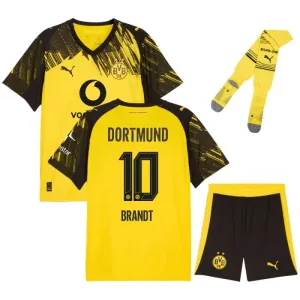 Dortmund BRANDT Kinder Set Trikot 2025/26 Heim - Gelb