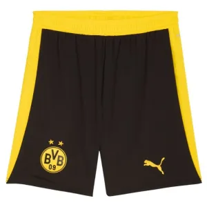 Dortmund 2025/26 Heim-Shorts - Schwarz/Gelb