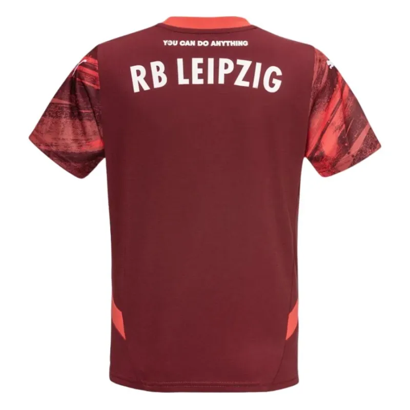 Camiseta RB Leipzig Visitante Infantil 2024/25 Conjunto Rojo