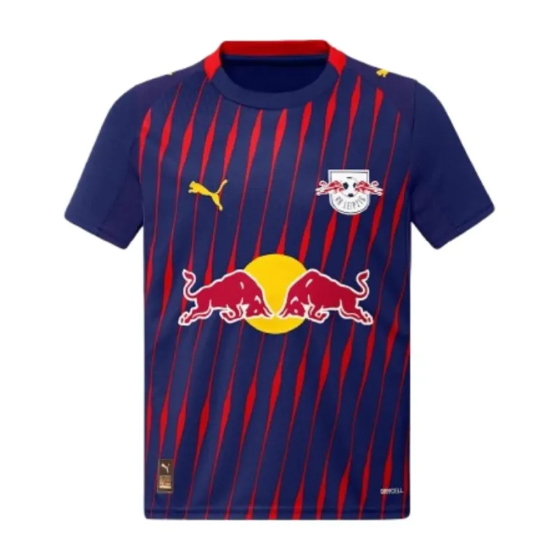 Camiseta visitante infantil del RB Leipzig 2025/26 - Azul
