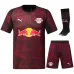 RB Leipzig 2025/26 Third Kids Kit Jersey - Red