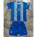 Deportivo Alavés Kids' Home Jersey and Shorts 2024/25 - Blue