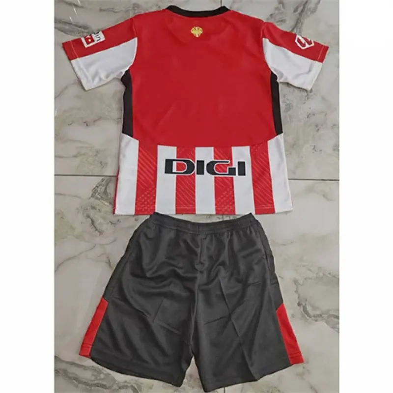 Athletic Bilbao Kids' Jersey + Shorts 2024/25 Home - Red