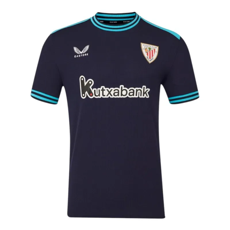 Athletic Bilbao 2025/26 Auswärtstrikot Kinder-Set - Blau