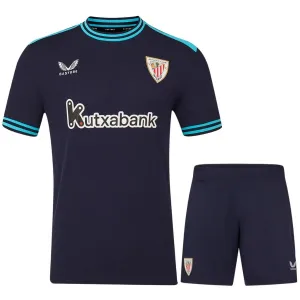 Athletic Bilbao 2025/26 Away Kids Jersey Set - Blue