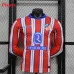 Atlético Madrid Long-sleeved Jersey 2024/25 Home - Red/White