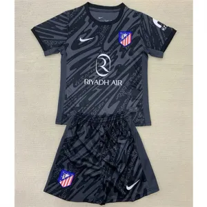 Atlético Madrid Maillot et shorts de gardien de but pour enfants 2024/25 - Noir