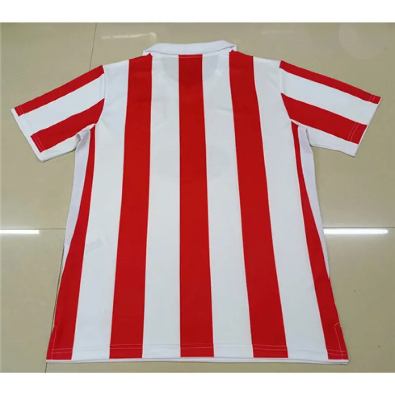 Atletico Madrid Retro-Trikot 2010/11 Heimspiel - Rot/Weiß