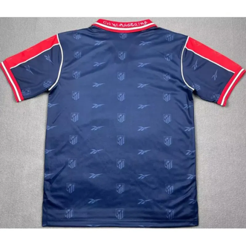 Atletico Madrid Retro Jersey 1998/99 Away - Blue