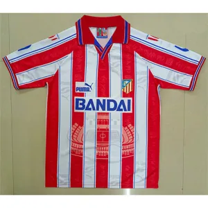 Atletico Madrid Retro Jersey 1996/97 Home - Red/White