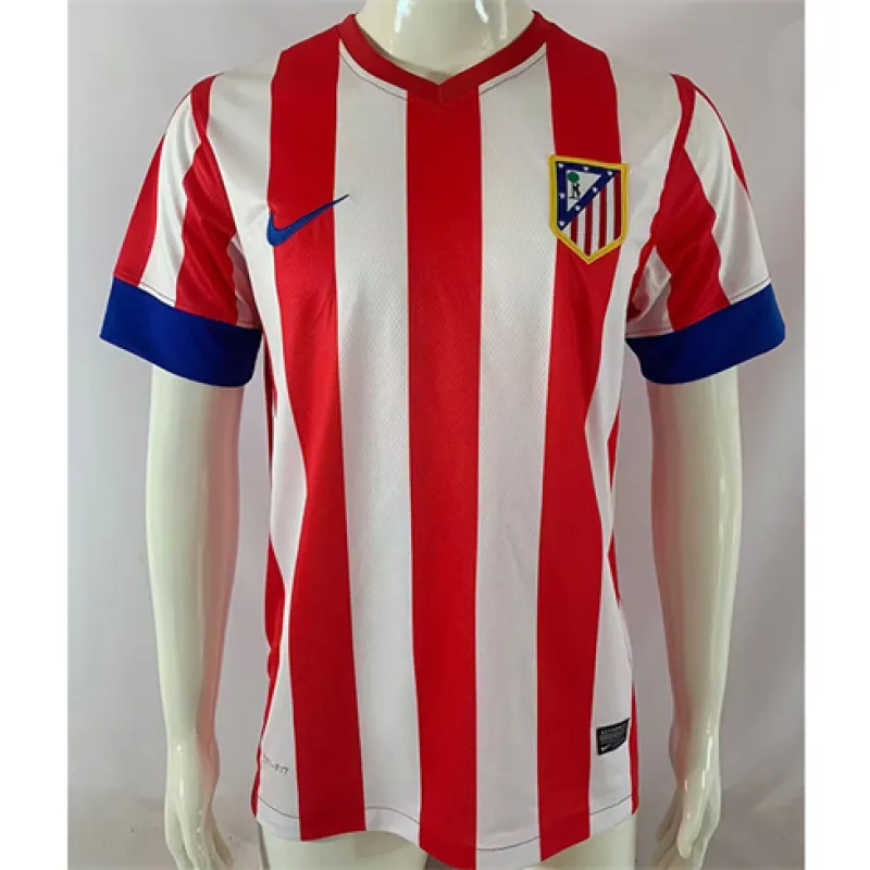 Maillot rétro d'Atletico Madrid 2012/13 domicile - Rouge/Blanc