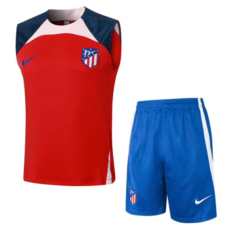 Ensemble short et gilet d'Atletico Madrid 2024/25 - Rouge
