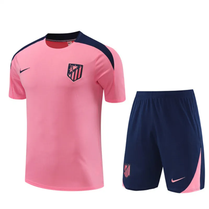Maglietta di allenamento per bambini + shorts di Atletico Madrid 2024/25 - Rosa