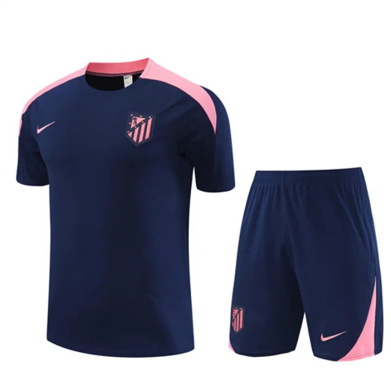 Atletico Madrid Children's Training Top + Shorts 2024/25 - Blue