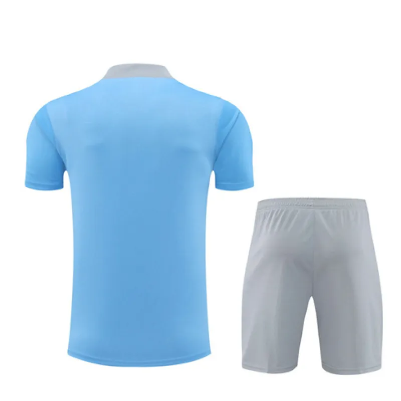 Atletico Madrid Children's Training Top + Shorts 2024/25 - Blue