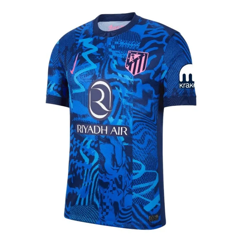 Ensemble de troisième maillot pour enfants d'Atlético Madrid 2024/25 - Bleu