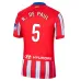 PAUL'S Atletico Madrid Kids' 2024/25 Home Kit - Red/White