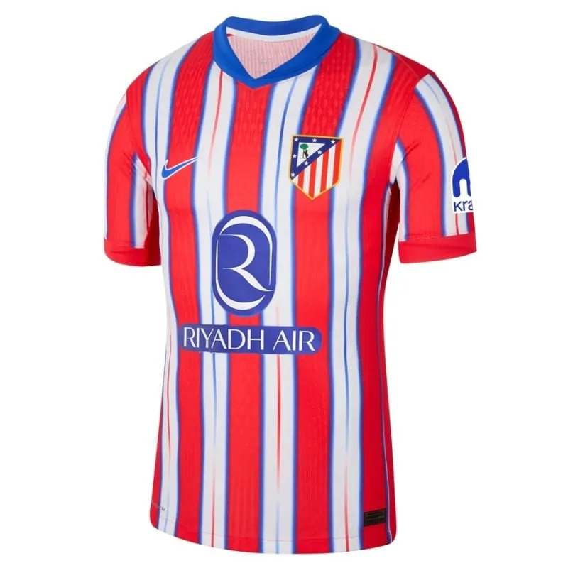 Ensemble de maillot pour enfants d'Atlético Madrid 2024/25 à domicile de MEMPHIS - Rouge/Blanc