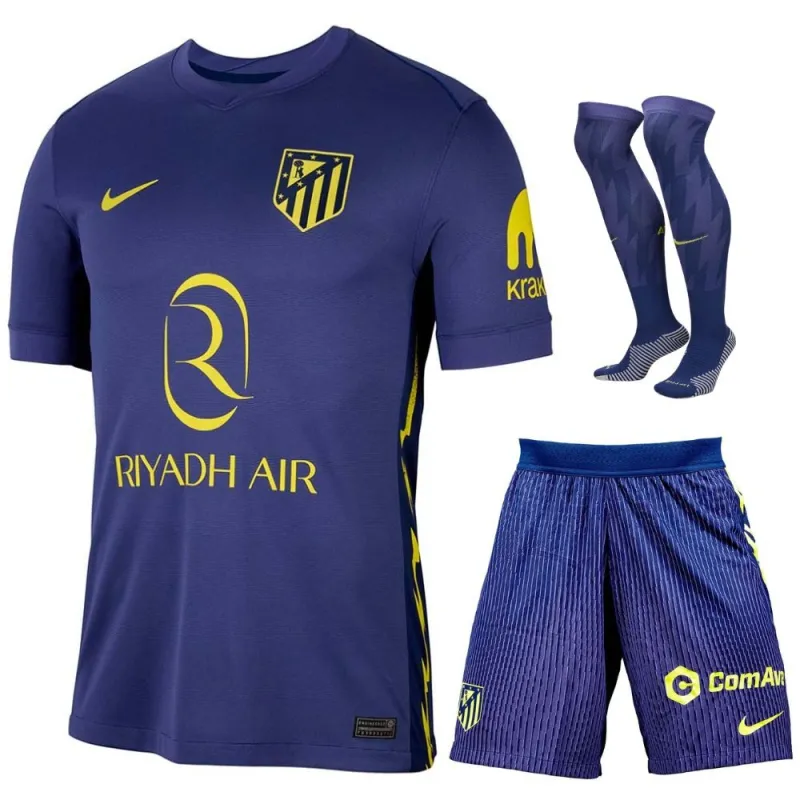 Atlético Madrid Kinder-Kit 2025/26 Auswärts - Blau