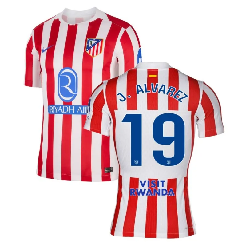 Atletico Madrid 2025/26 ALVAREZ Home Jersey