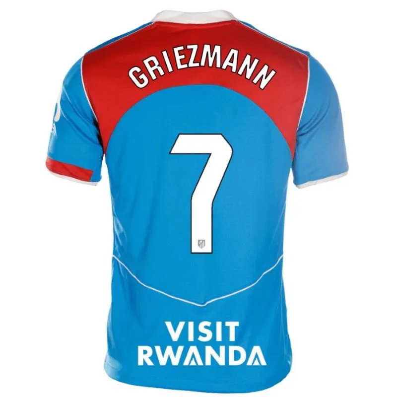 Atlético Madrid GRIEZMANN 2025/26 Conjunto de Camiseta Tercera para Niños - Azul