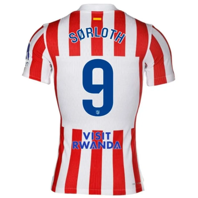 Atletico Madrid 2025/26 SØRLOTH Home Jersey