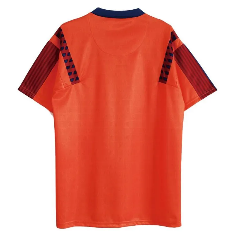 Barcelona 1989 1992 Retro Away Jersey - Red