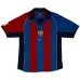 Barcelona XAVI 2001/02 Camiseta Local Retro - Rojo/Azul