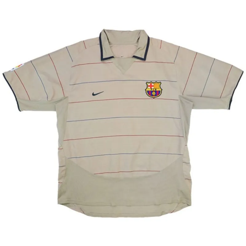 Barcelona XAVI 2003 2005 Retro Away Jersey - Yellow