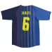 Barcelona XAVI 2004/05 Camiseta Visitante Retro - Azul