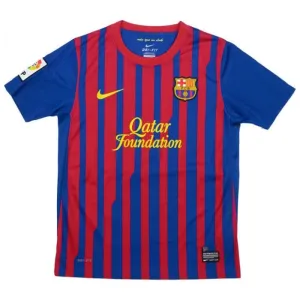 Barcelona 2011/12 Retro Home Jersey - Red/Blue