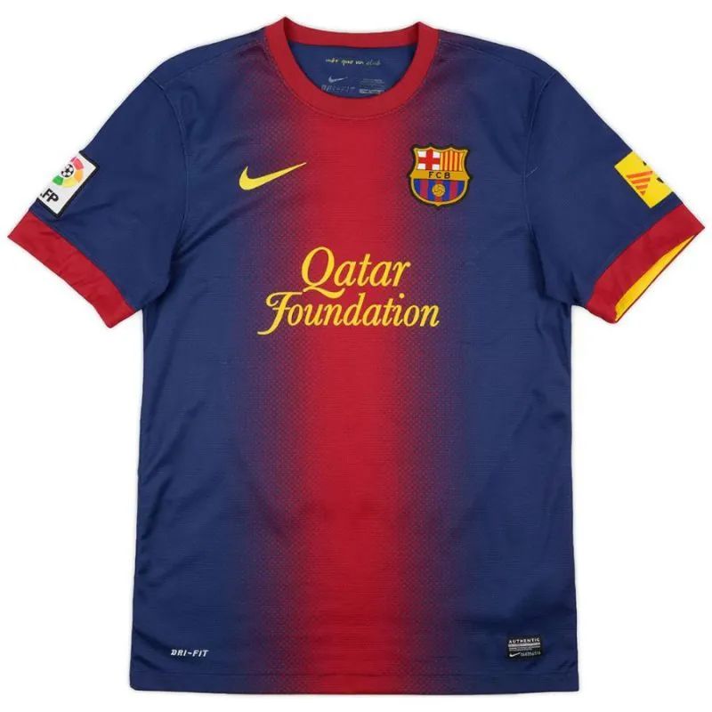 Barcelona MESSI 2012/13 Retro Home Jersey - Red/Blue
