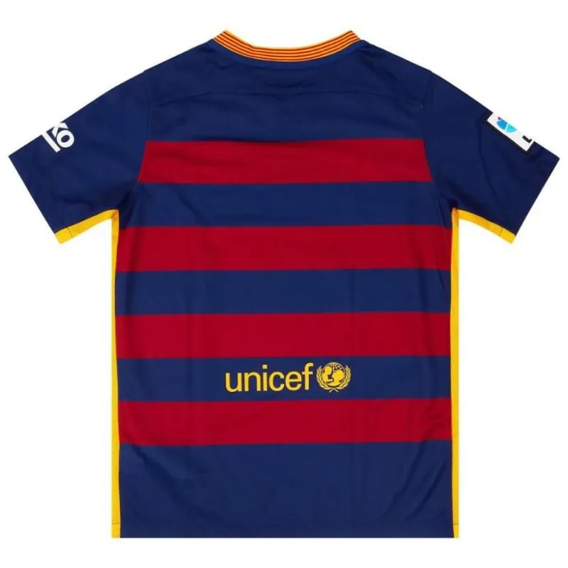 Barcelona 2015/16 Retro Home Jersey - Red/Blue