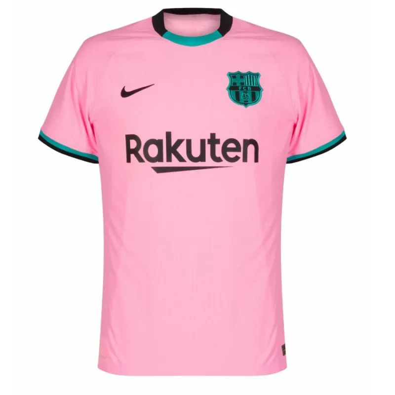 Barcelona 2020/21 Camiseta Tercera Retro - Rosa