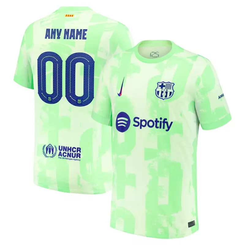 FC Barcelona Third Away Jersey 2024/25 - Green