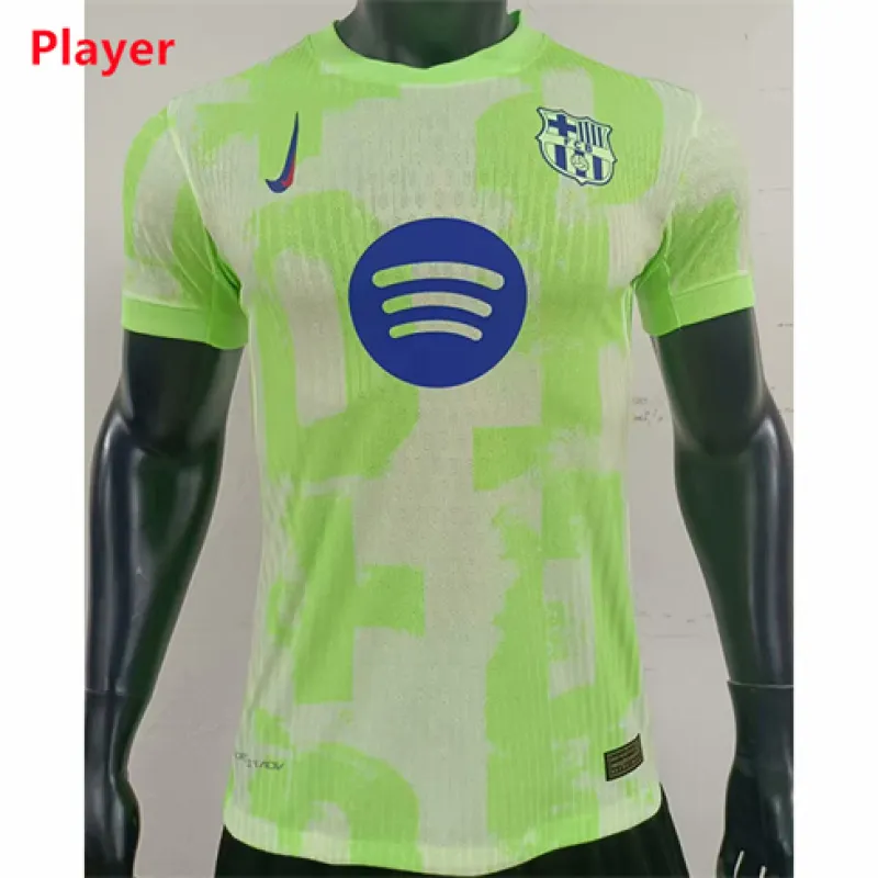 Tercer camisa versión de jugador del FC Barcelona 2024/25 - Verde