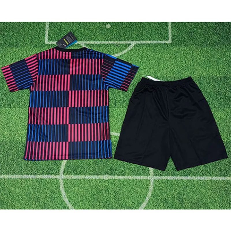 FC Barcelona Maillot et shorts pour enfants 2024/25 Édition spéciale - Rouge/Bleu