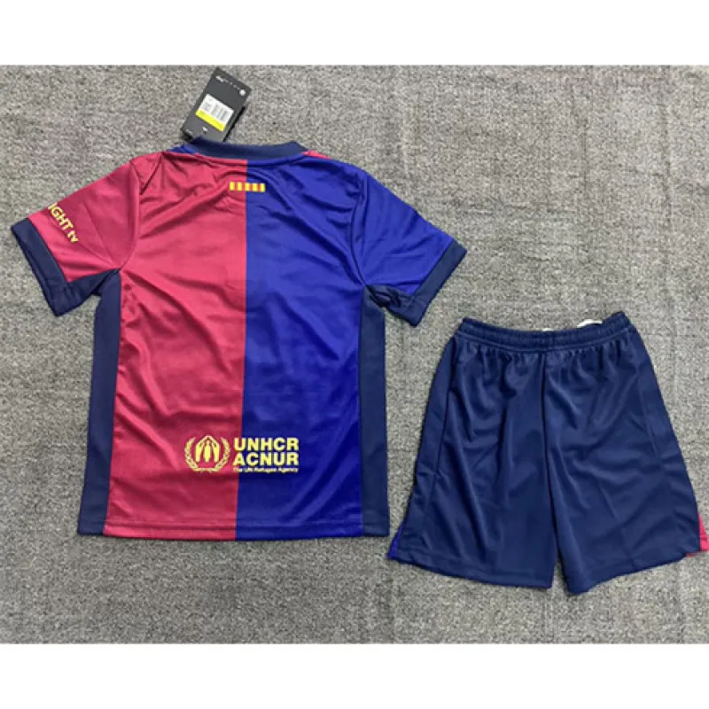 FC Barcelona Kids' Jersey and Shorts 2024/25 Special Edition - Red/Blue