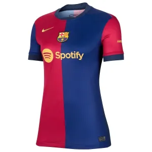 Camisa de casa para mujeres del FC Barcelona 2024/25 - Rojo/Azul