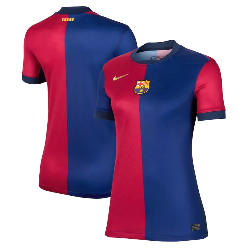 FC Barcelona Women's 2024/25 Home Jersey - Red/Blue