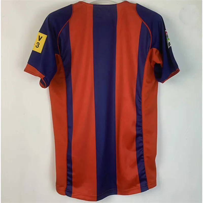 Camisa retro del FC Barcelona 2004/05 campo de casa - Rojo/Azul