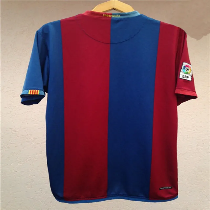 Camisa retro del FC Barcelona 2006/07 campo de casa - Rojo/Azul